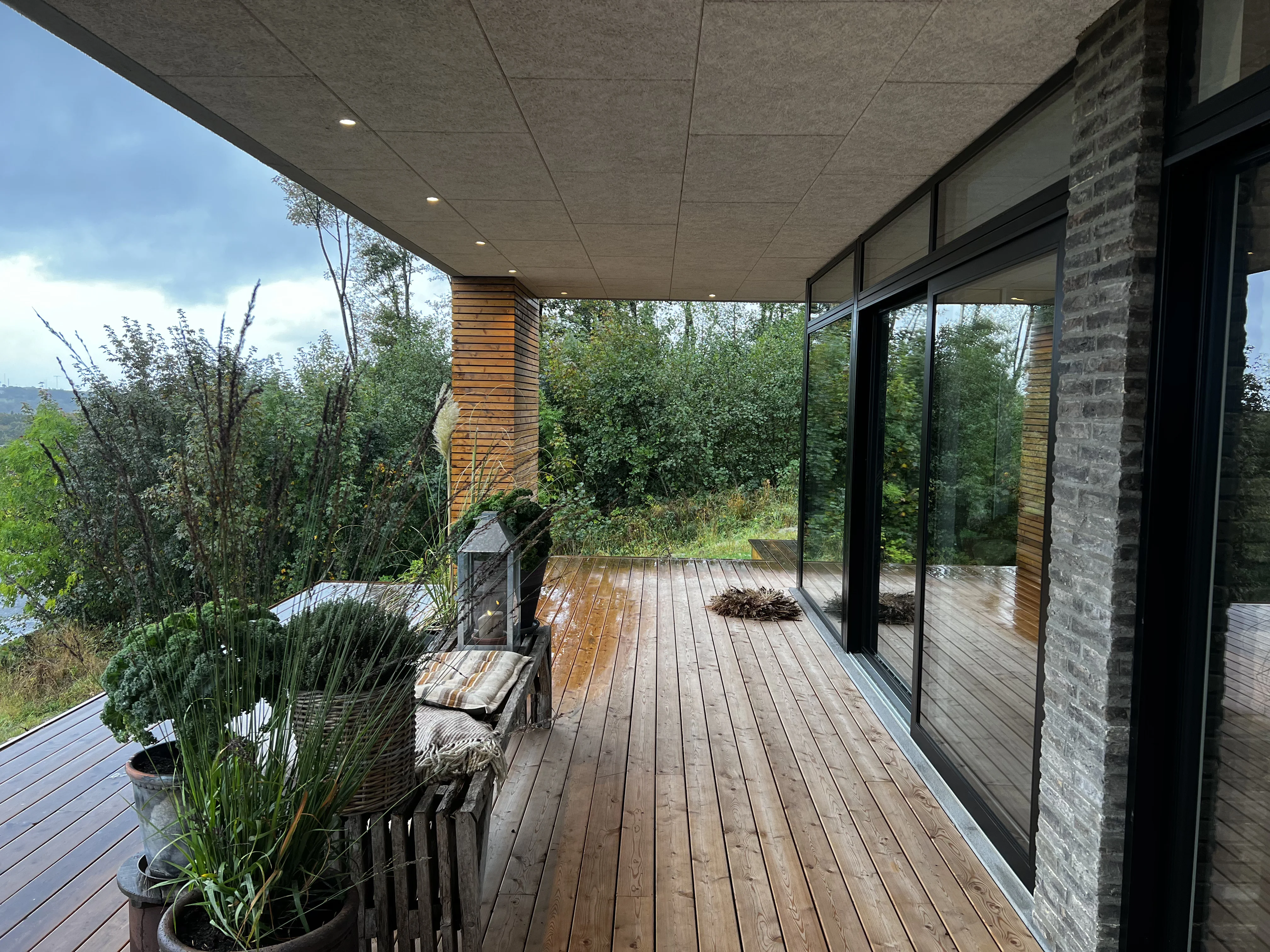 Terrasse på udsigtsvilla i Frederikshavn — Yderskov Arkitekter