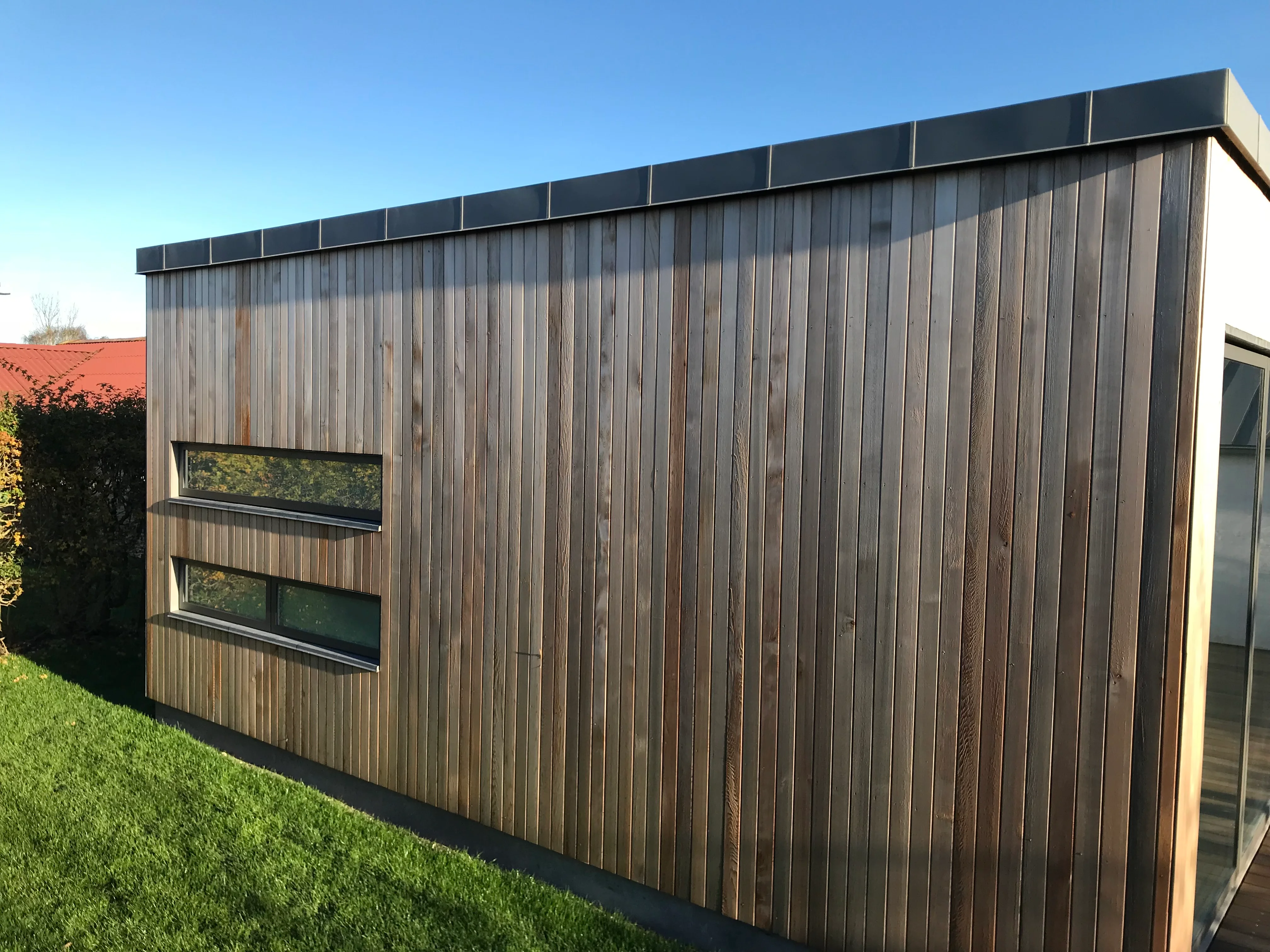 Haveside ved tilbygning i Aalborg — Yderskov Arkitekter
