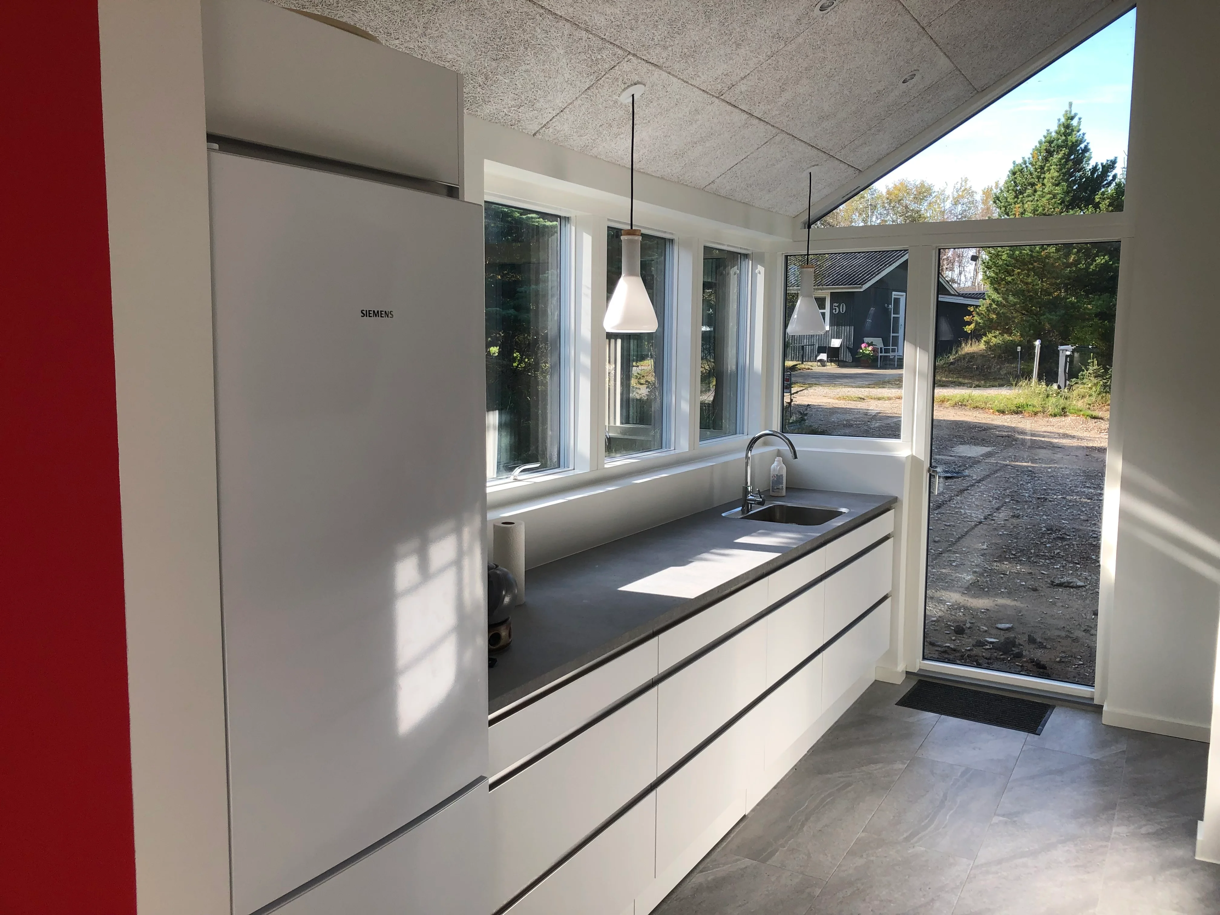 Køkken i sommerhus i Hals — Yderskov Arkitekter
